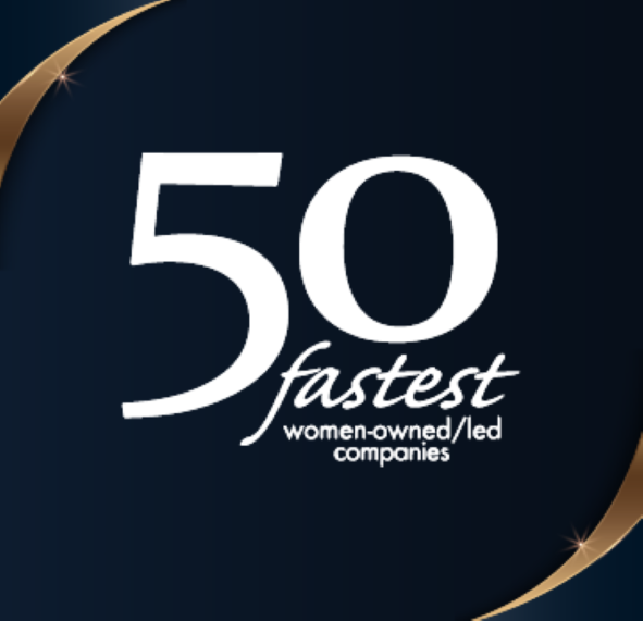 Ranked #7 on 50 Fastest Growing Women-Led Companies